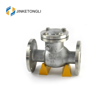 JKTLPC023 compresor de aire control de flujo de acero inoxidable válvula de retención de 6 &quot;